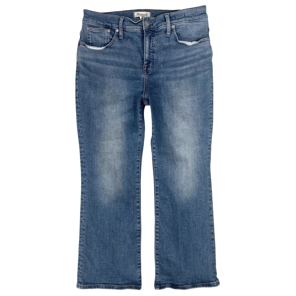 Madewell Mid Rise Kick Out Jean 31 12 14 Coastal Cowgirl Demi Mini Bootcut 90s